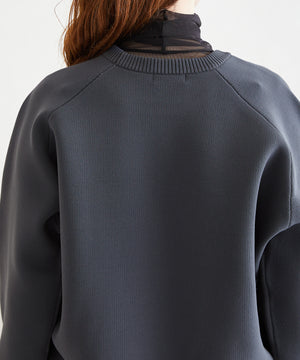 スウェット風ロゴニット/AC3310