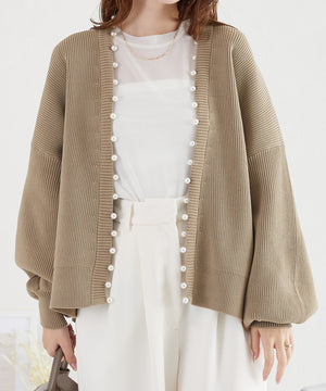 パールニットカーディガン/AC3312