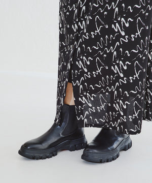 ボリュームソールサイドゴアブーツ/21404