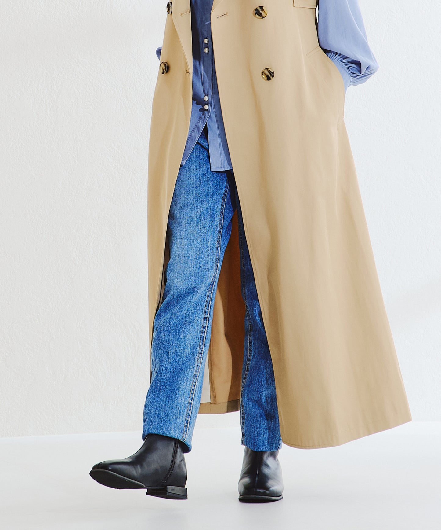 センターシームショートブーツ/21407