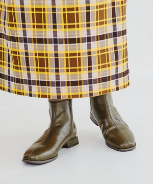 センターシームショートブーツ/21407