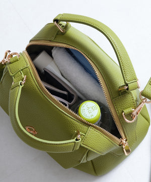 ゴールドロゴモチーフハンドバッグ/BA-241