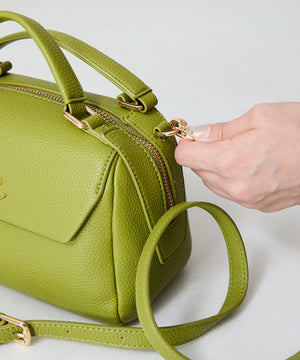 ゴールドロゴモチーフハンドバッグ/BA-241