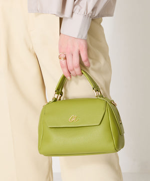 ゴールドロゴモチーフハンドバッグ/BA-241