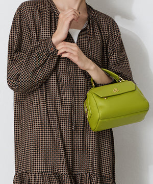 ゴールドロゴモチーフハンドバッグ/BA-241