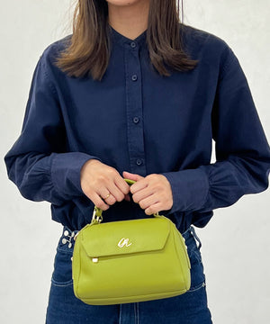 ゴールドロゴモチーフハンドバッグ/BA-241