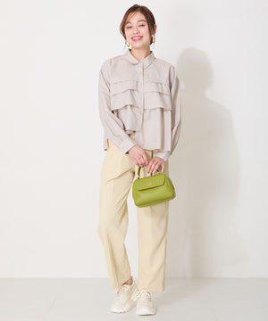 ゴールドロゴモチーフハンドバッグ/BA-241