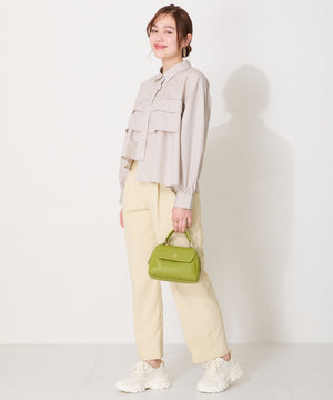 ゴールドロゴモチーフハンドバッグ/BA-241