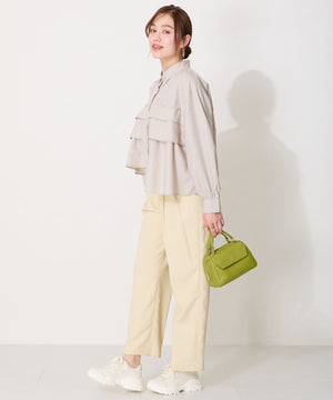 ゴールドロゴモチーフハンドバッグ/BA-241