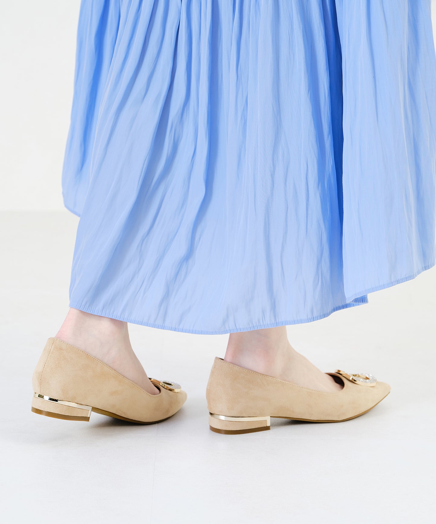 ビジューバックルモチーフパンプス/WEB限定/25102