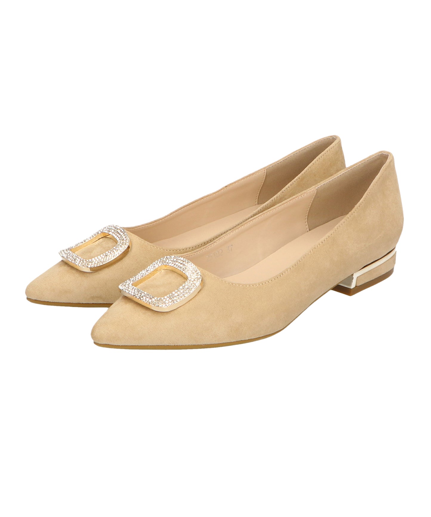 ビジューバックルモチーフパンプス/WEB限定/25102