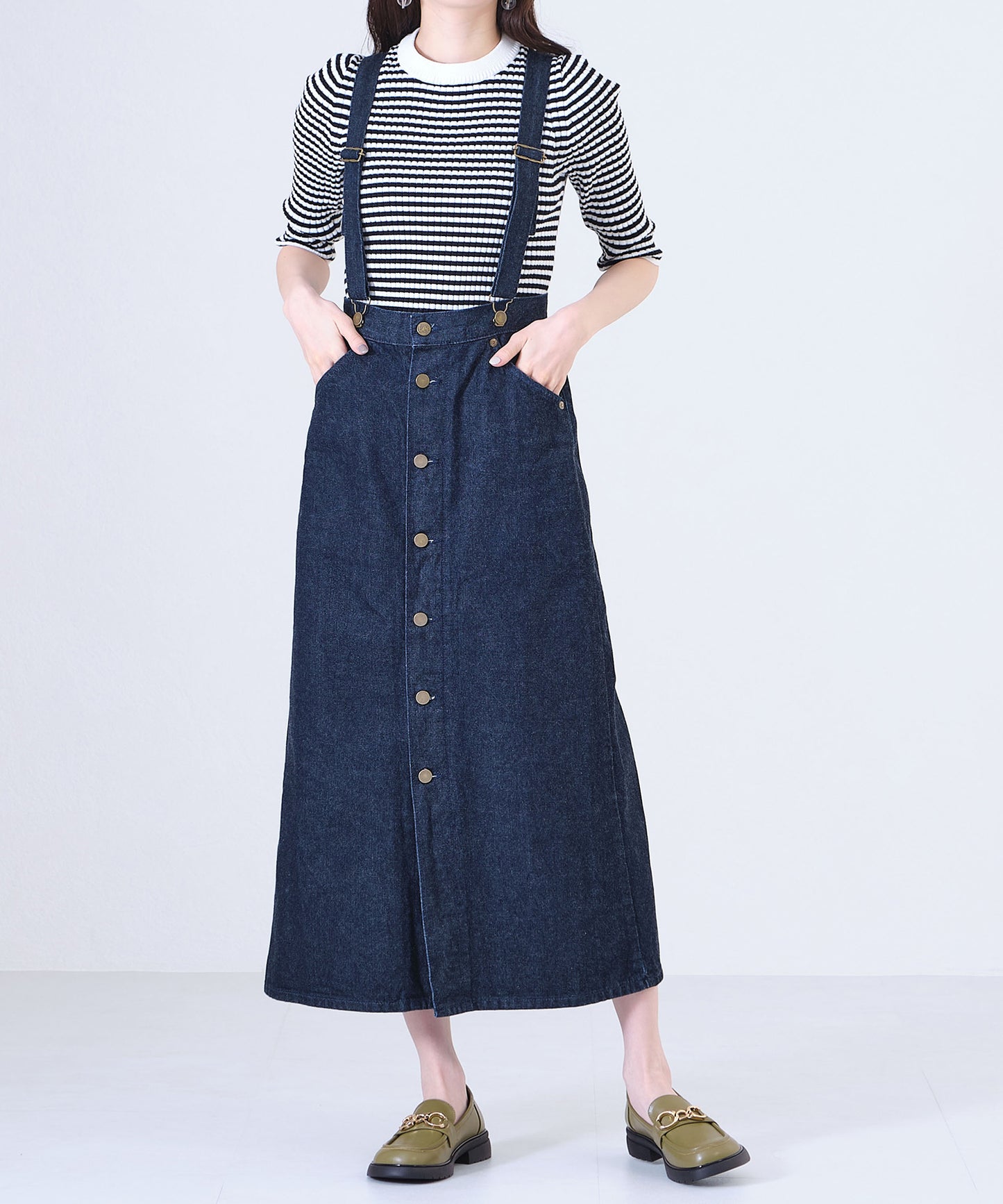 オーバルチェーンモチーフローファー/WEB限定/25108