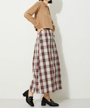 ワイドスクエアトゥヒールローファー/31120