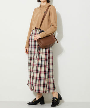 ワイドスクエアトゥヒールローファー/31120