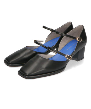 ダブルストラップヒールパンプス/31308