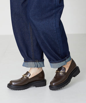 【WEB限定】晴雨兼用スムースローファー/31391