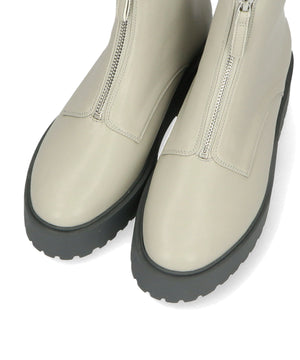 厚底フロントジップブーツ/31402