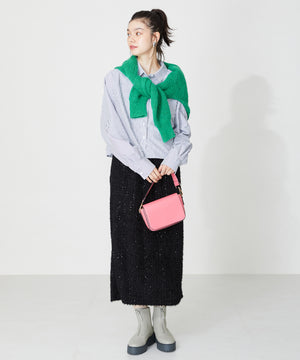 厚底フロントジップブーツ/31402