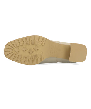 スクエアトゥニットヒールブーツ/31403