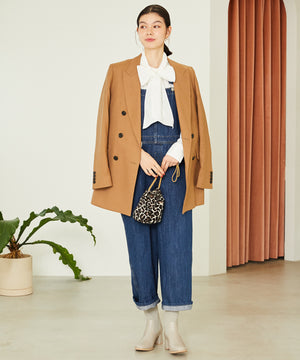 スクエアトゥニットヒールブーツ/31403