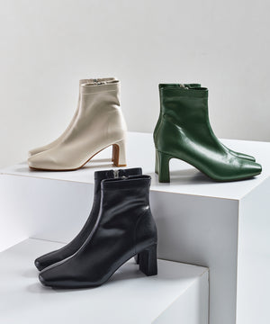 【WEB限定】プレートヒールストレッチブーツ/31405