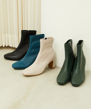 【WEB限定】プレートヒールストレッチブーツ/31405