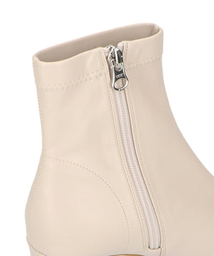 【WEB限定】プレートヒールストレッチブーツ/31405