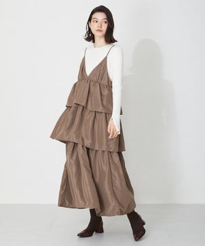 切替ニットヒールブーツ/31407