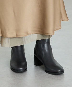 チャンキーヒールミドルブーツ/31408