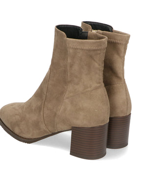 チャンキーヒールミドルブーツ/31408