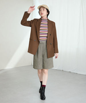 【新色追加】チャンキーヒールミドルブーツ/31408