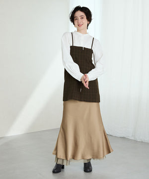 チャンキーヒールミドルブーツ/31408