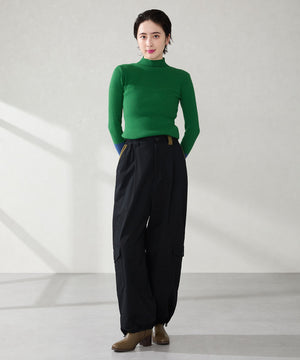 【新色追加】チャンキーヒールミドルブーツ/31408