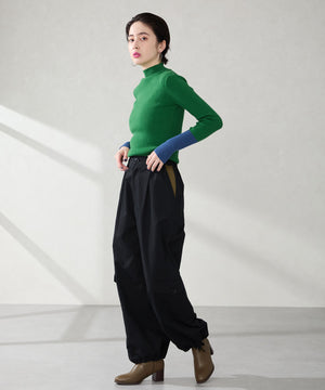 チャンキーヒールミドルブーツ/31408