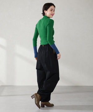 【新色追加】チャンキーヒールミドルブーツ/31408