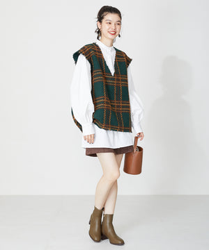 【新色追加】チャンキーヒールミドルブーツ/31408