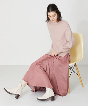 【新色追加】チャンキーヒールミドルブーツ/31408