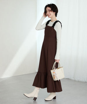 チャンキーヒールミドルブーツ/31408