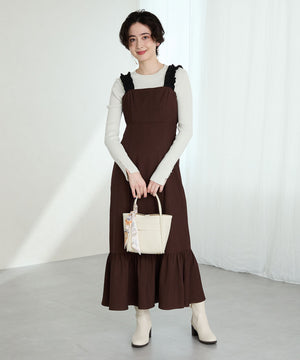 チャンキーヒールミドルブーツ/31408