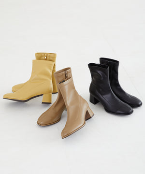 ラウンドトゥストレッチブーツ/31425