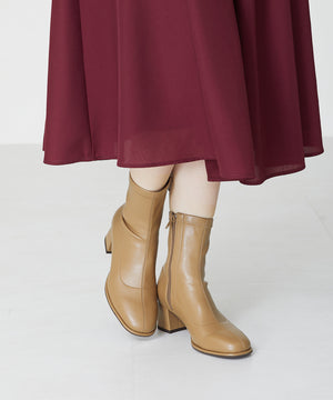 ラウンドトゥストレッチブーツ/31425