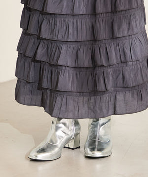 ラウンドトゥストレッチブーツ/31425