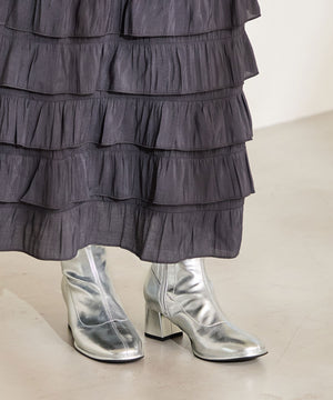 ラウンドトゥストレッチブーツ/31425