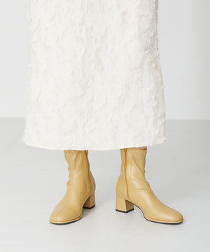 ラウンドトゥストレッチブーツ/31425