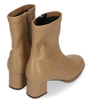 ラウンドトゥストレッチブーツ/31425