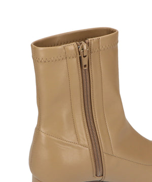 ラウンドトゥストレッチブーツ/31425