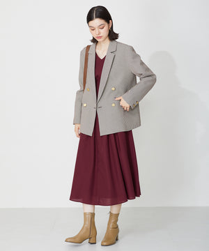 ラウンドトゥストレッチブーツ/31425