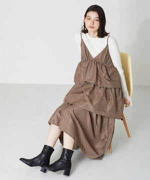 ラウンドトゥストレッチブーツ/31425