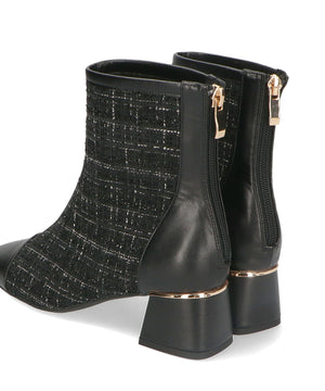 ツイード切替ブーツ/31427