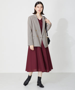 ツイード切替ブーツ/31427